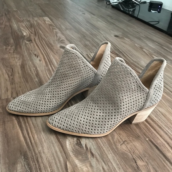 Lucky brand ankle taupe mesh booties - Picture 5 of 7